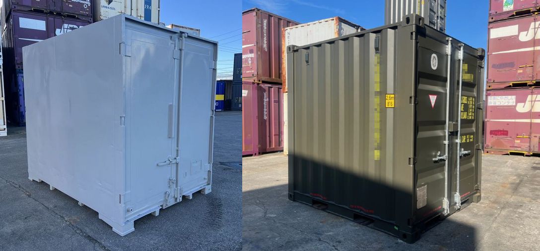 中古新品6フィートコンテナ