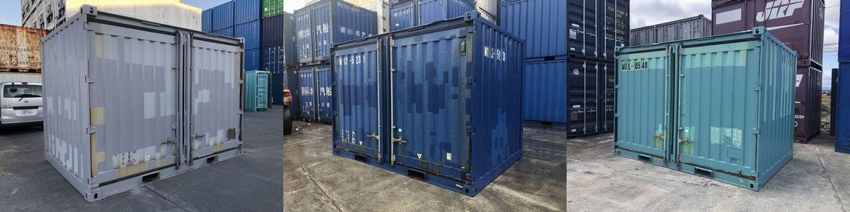 中古海上12フィートコンテナ画像