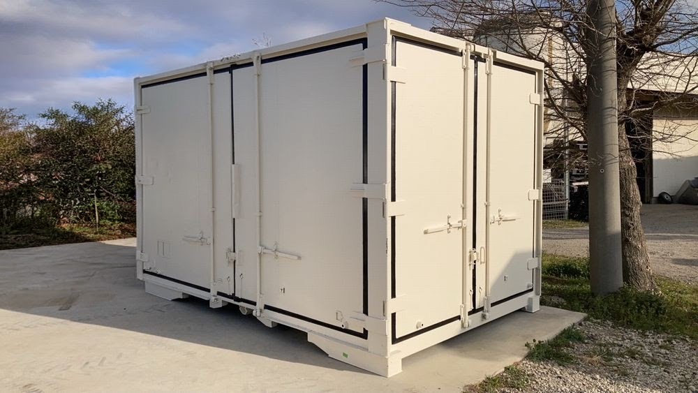 中古12フィート保冷コンテナ