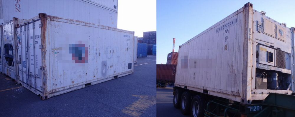 中古リーファーコンテナ　中古リーファーコンテナ20ft販売