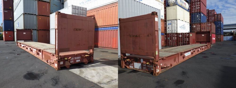 中古フラットラックコンテナ　中古フラットラックコンテナ販売