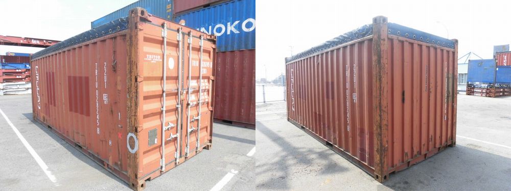 中古オープントップコンテナ　中古オープントップコンテナ20ft販売